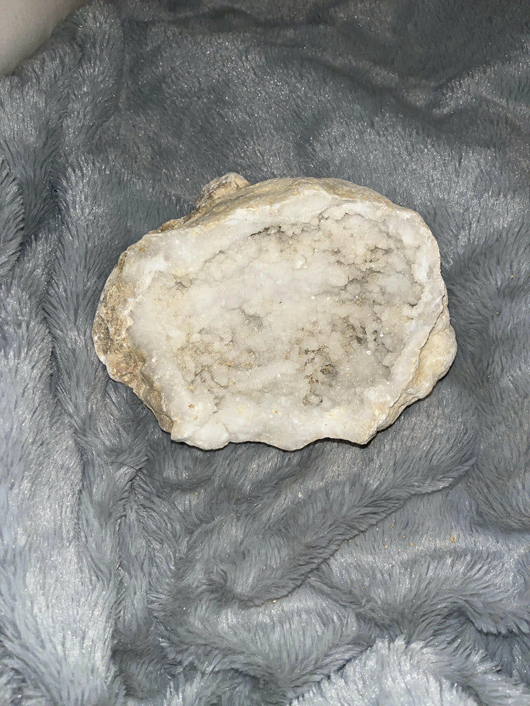 Medium Quartz Geode Crystal Holistic Healing You