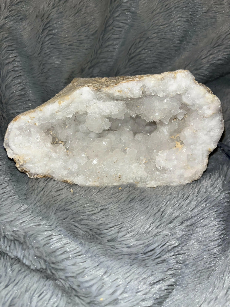 Medium Quartz Geode Crystal 012 Holistic Healing You