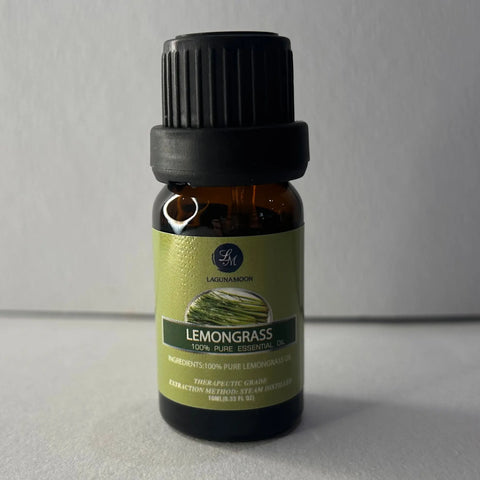 LagunaMoon Lemongrass Essential Oil Therapeutic Holistic Healing You