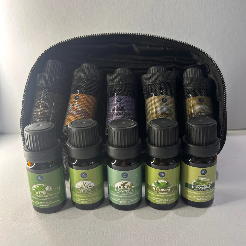 Lagunamoon Essential Oils and Gift Bag Holistic Healing You