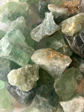 Raw Green fluorite Stone Holistic Healing You